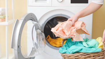 In unit laundry in an apartment